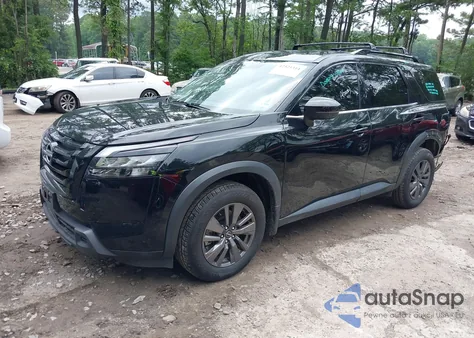 2023 Nissan Pathfinder Sv Fwd из США, поврежденный, VIN 5N1DR3BA0PC259347